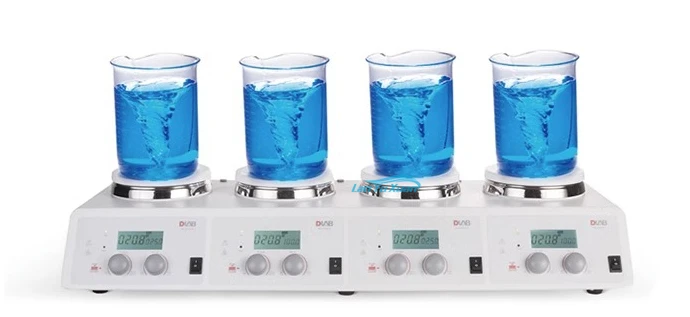 

Dalong Laboratory Independent Temperature Control 4-Channel Magnetic Stirrer MS-H340-S4/10 Channel Heating