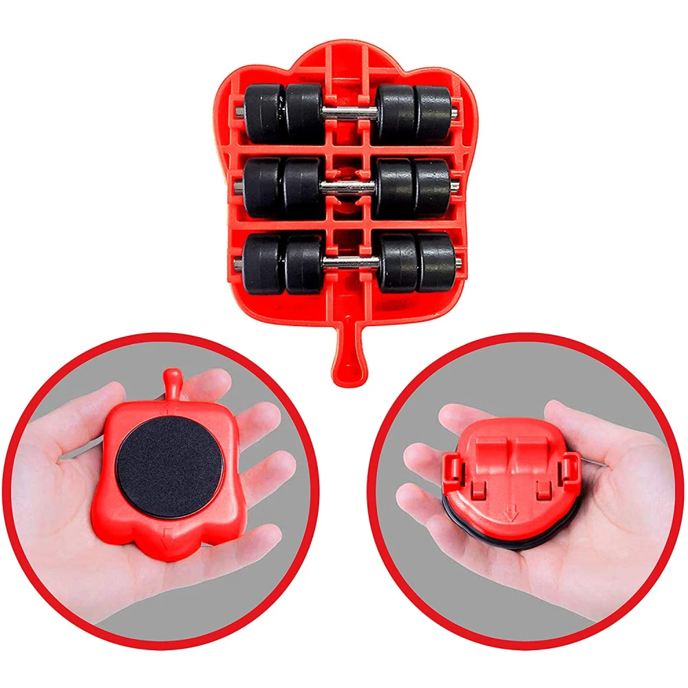 Подъемник для мебели 13 шт. тяжелый транспортный инструмент набор перемещения 4