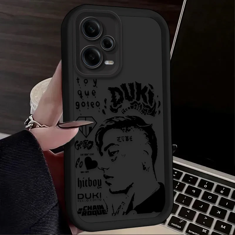 Фото Крутой чехол для телефона Duki Rapper для Xiaomi Redmi 14C 13C 12C 12 4G A3 A3X Redmi Note 14 13 12 11 Pro Plus 5G 12S 11S 10S 10 9 Cover №4