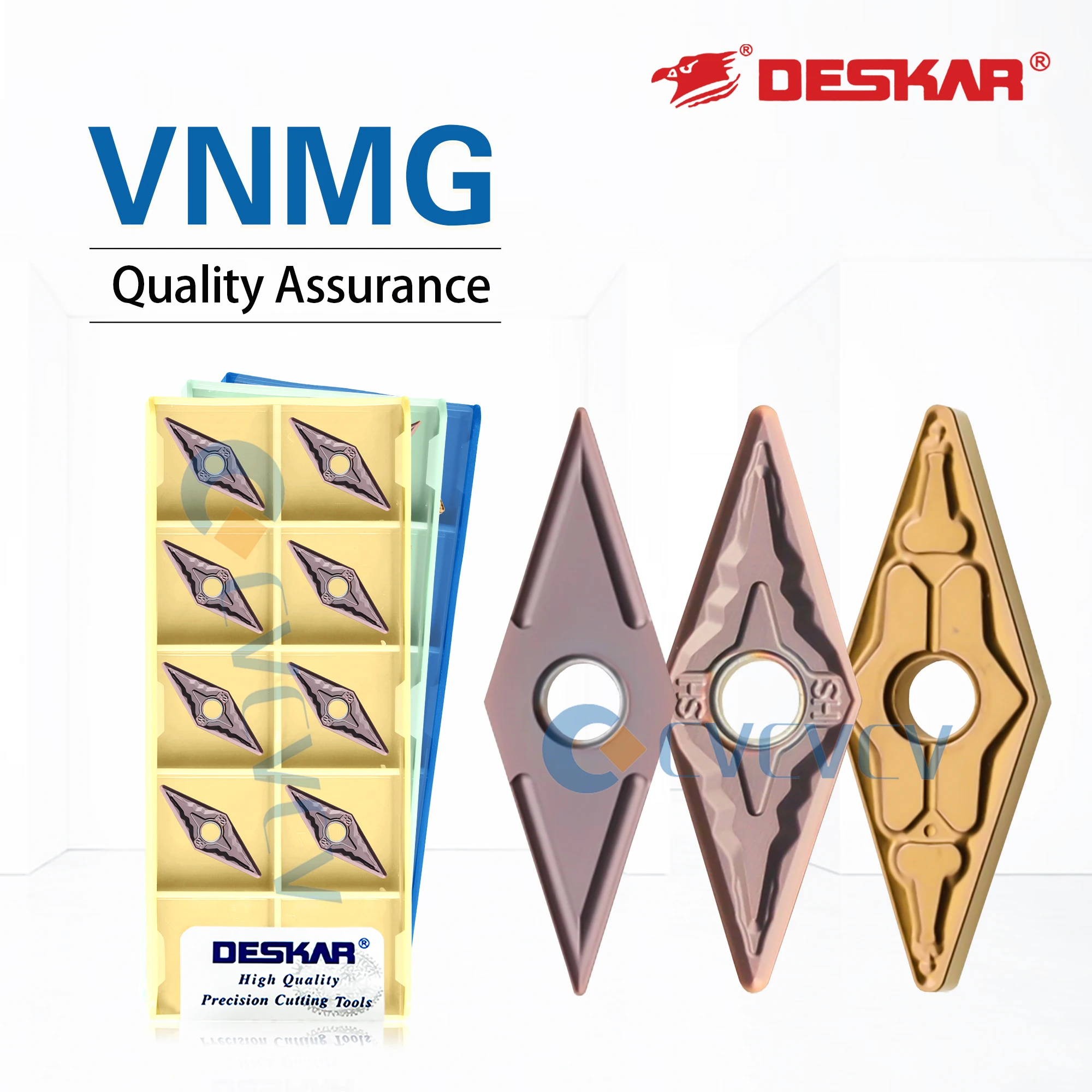 

Токарные пластины DESKAR VNMG160404/160408-MS HS TM LF6018 LF6118 LF9018