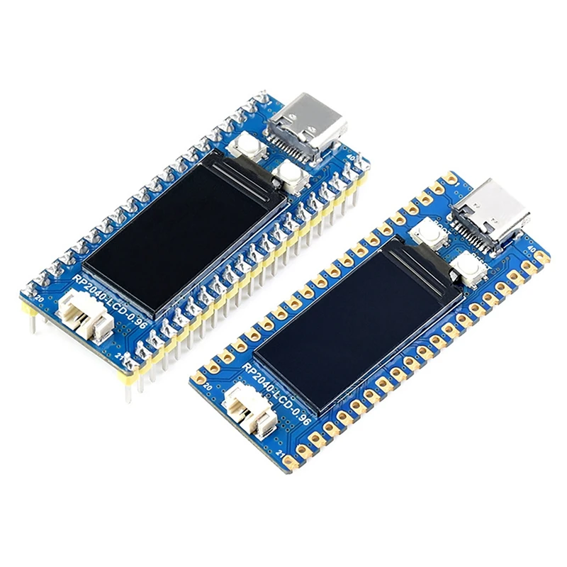

Waveshare RP2040 Development Board For Raspberry Pi Pico Dual-Core ARM Cortex M0 133Mhz Module With 0.96 Inch LCD