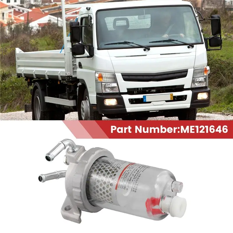 Фото AB96-Топливный фильтр-водоотделитель ME121646 для грузовиков Fuso FV515 F380 PS380 FP380 8DC9 6D24 6M70 FV51J CANTER №4