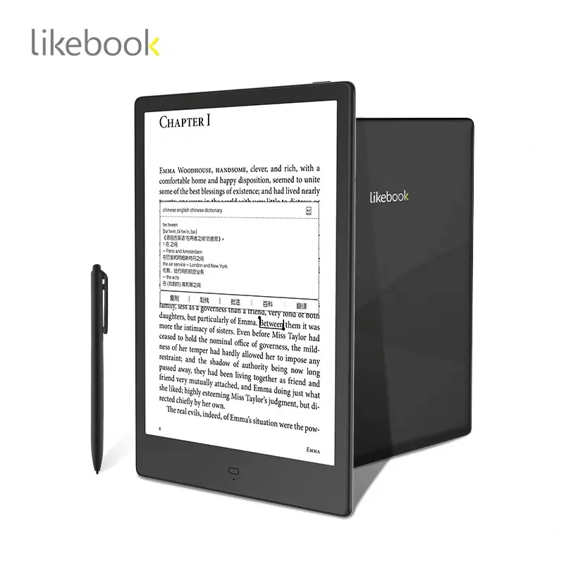 

2023 BMAD Likebook Alita K103 10.3-inch Android Smart Handwritten Memo Electronic Ink Reader illuminated e-book ink screen