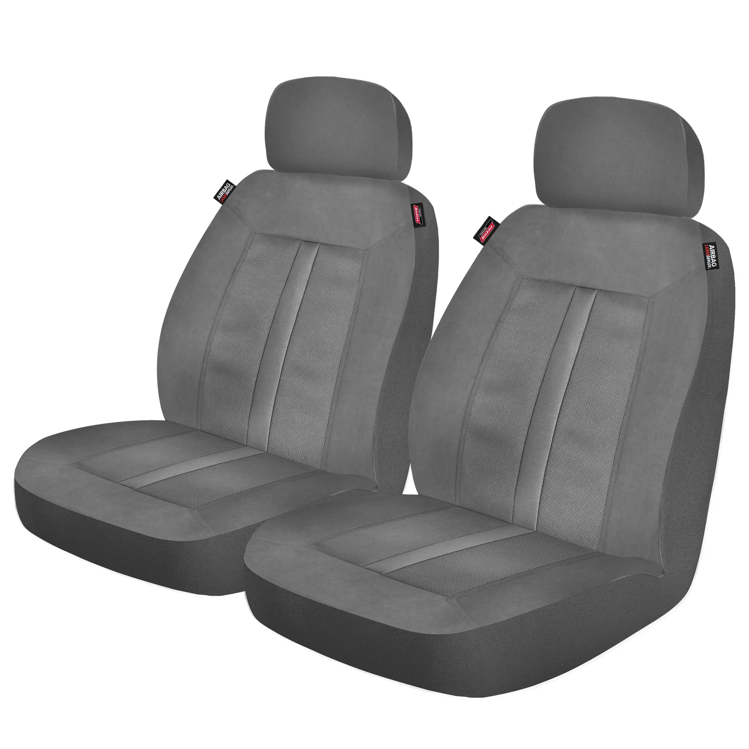

2 Piece Sorrento Car Seat Covers Gray, 43262WDI
