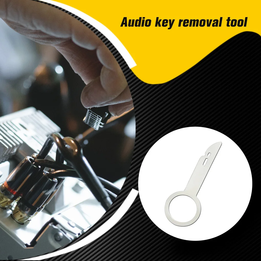 

Инструмент для извлечения автомобиля из нержавеющей стали, инструмент для удаления, сброс, коррозионная стойкость, ключ для удаления радио,...