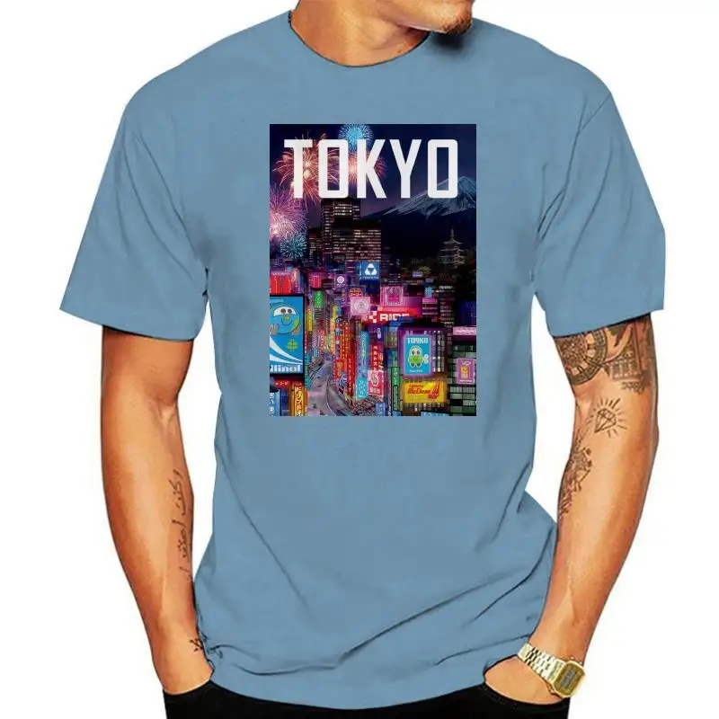 

Tokyo Tshirt mens womens tshirt JAPAN Tshirt Skyline T Shirt Cityscape country 152 men t shirt