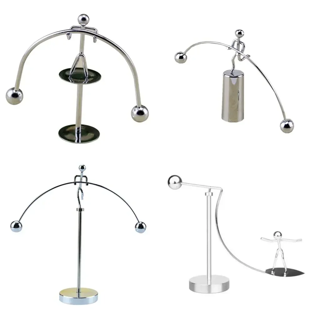 1 шт. вечный баланс маленький тяжелая атлетика мультяшный Ньютон физика