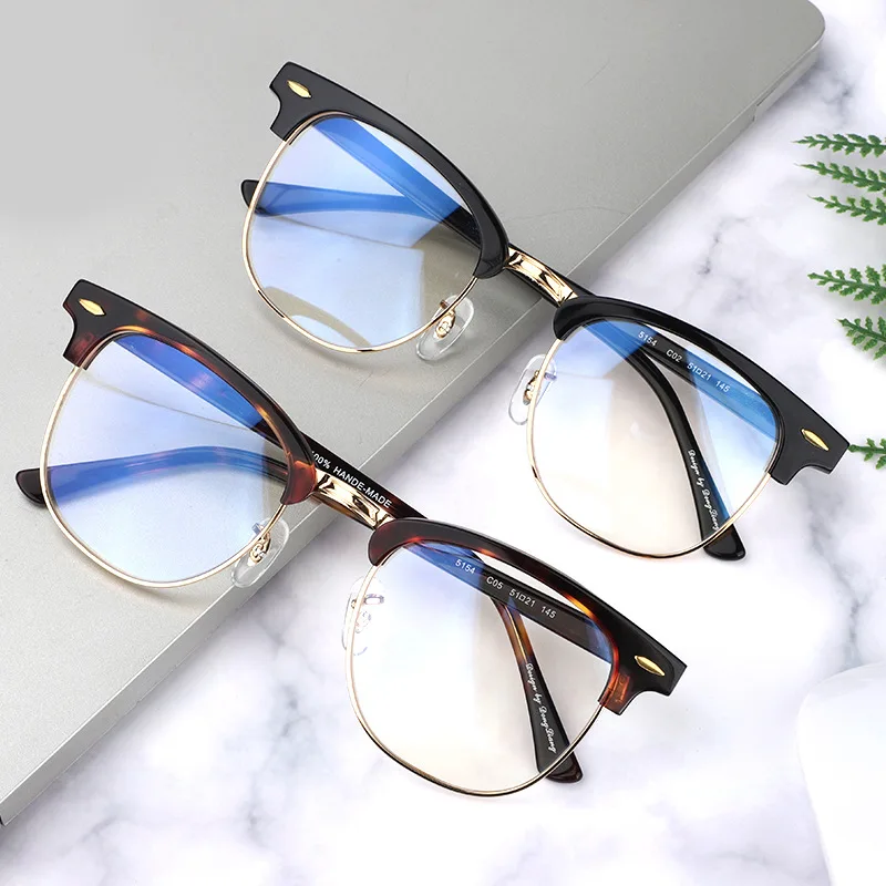 5154 оправа для очков ретро оптическая онлайн знаменитости модная близорукости