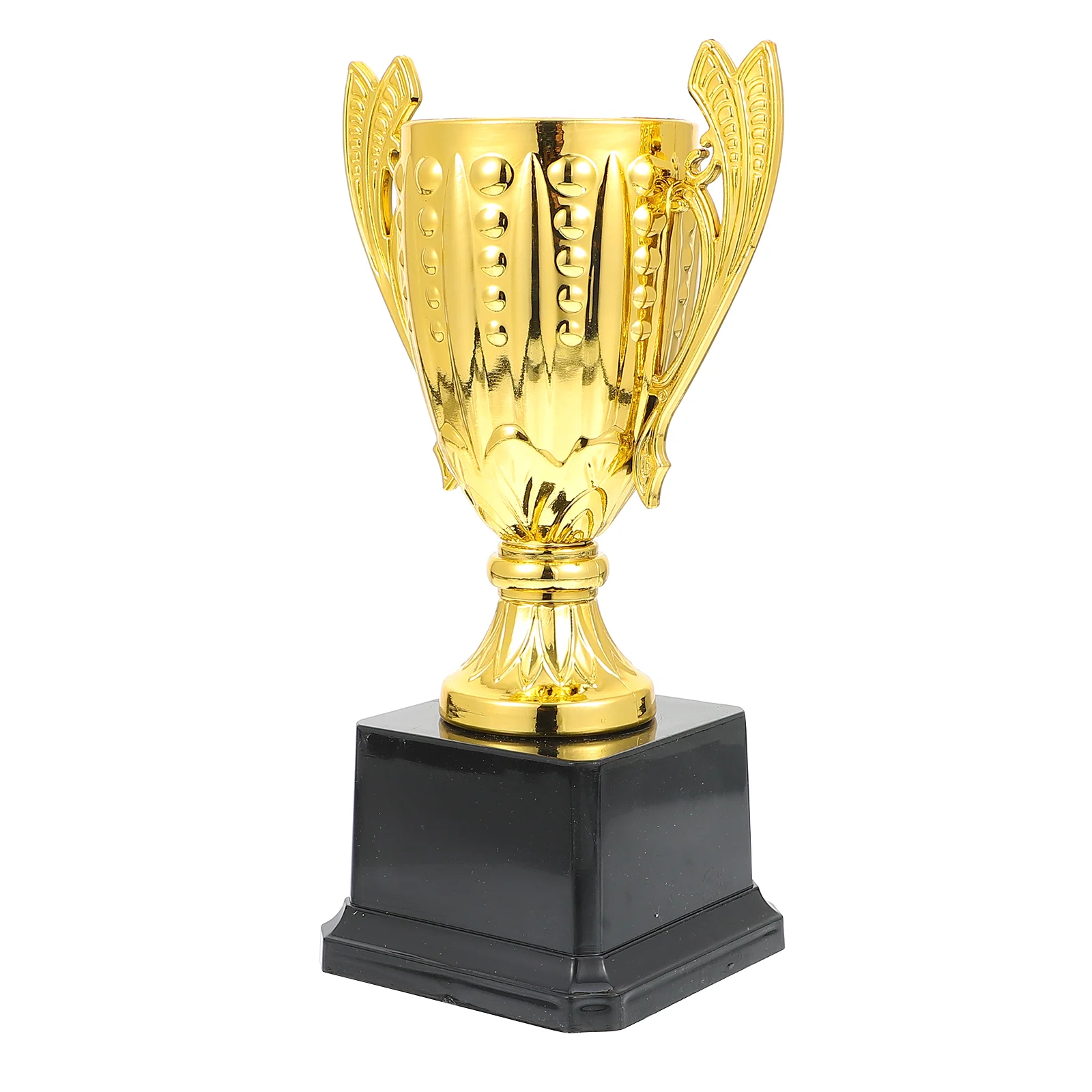 

1Pc Trophy Delicate Home Furnishing Decor Party Game Trophy Plastic Awards Trophy