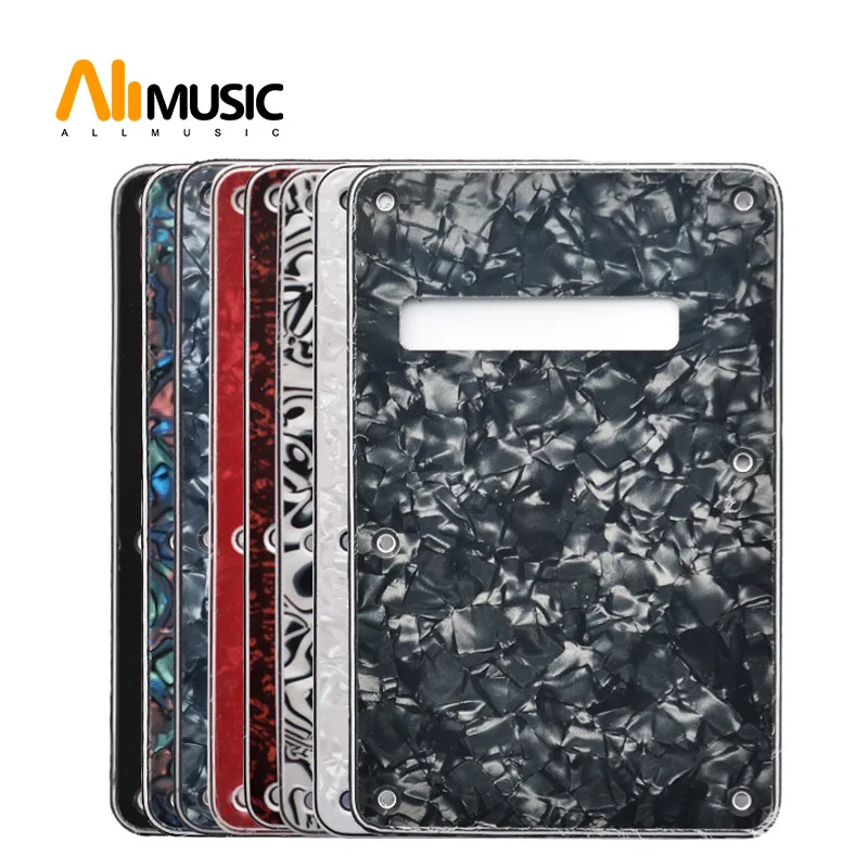 

Electric Guitar 3Ply Cavity Cover Spring Cover Back Plate Wiring Cover for Electric Guitar Multi Colour