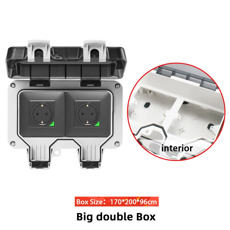 

Смарт-Розетка бытовая, водонепроницаемая, IP66, с таймером умная розетка умный дом розетки электрические wifi розетка розетка защищенная розетка с таймером вкл розетка smart life розетка wifi tuya розетка электрическая