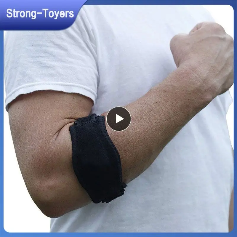 

Sports Safety Nylon Elastic Elbow Support Sleeve Basketball Shooting Mat Tennis Absorbing Sweat Side Pain Protection