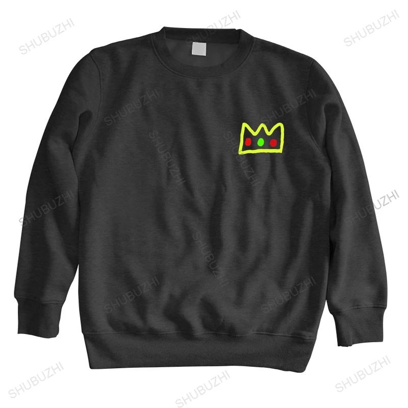

Толстовка мужская с капюшоном, худи с принтом короны, Модный свитшот в ретро стиле, европейского размера, в Корейском стиле, для мужчин и жен...