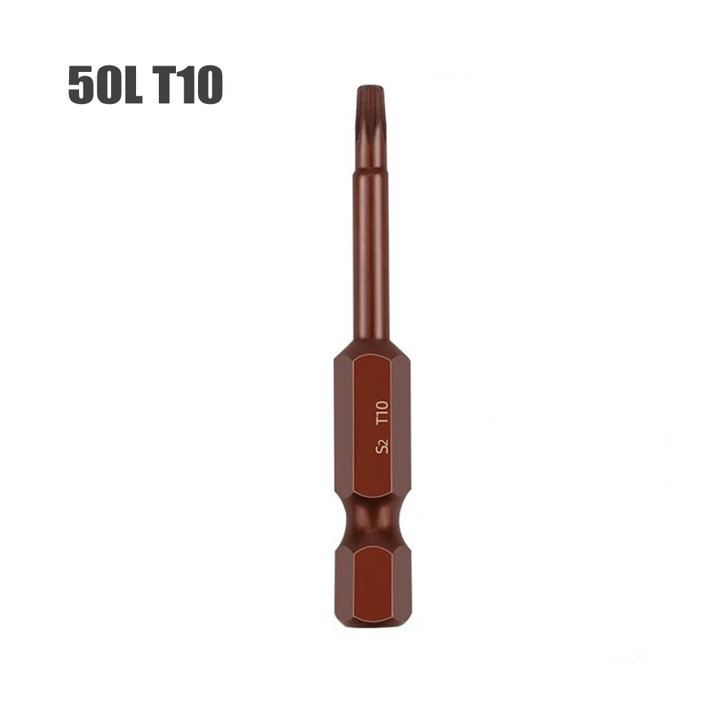 

Practical Durable Brand New Screwdriver Bit For DIY For Electric Drill Anti-rust Bronze For Air Batch Hex Shank
