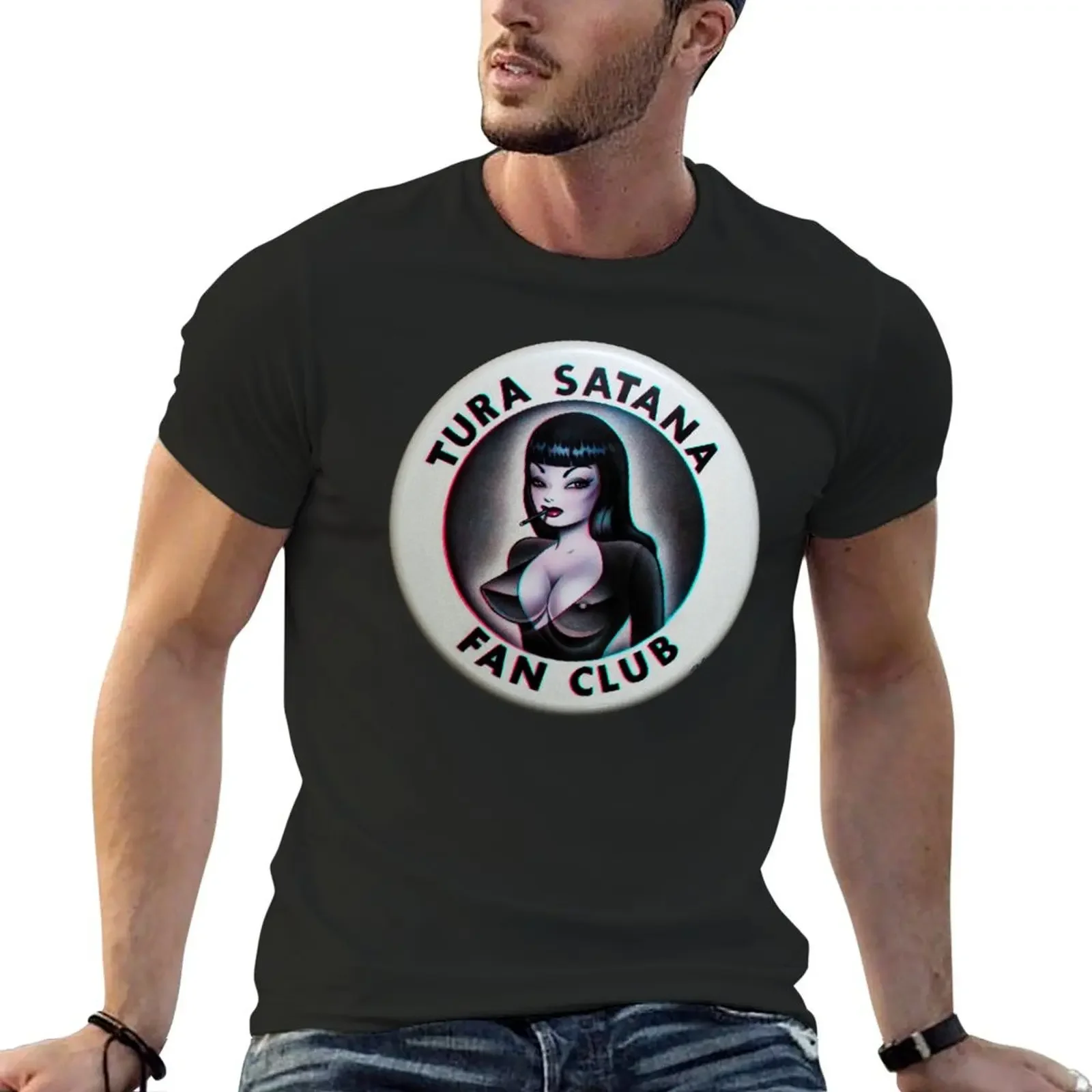 Футболка Tura Satana Fan Club баскетбольные футболки с рисунком одежда в стиле хиппи