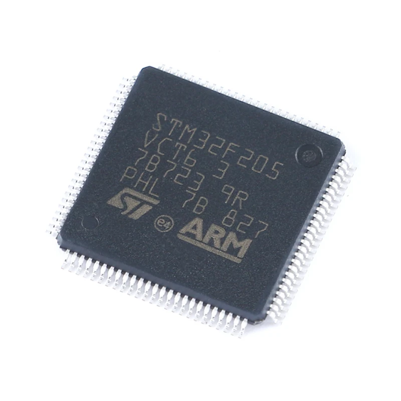 

10 шт./упаковка, оригинальный микроконтроллер STM32F205VCT6