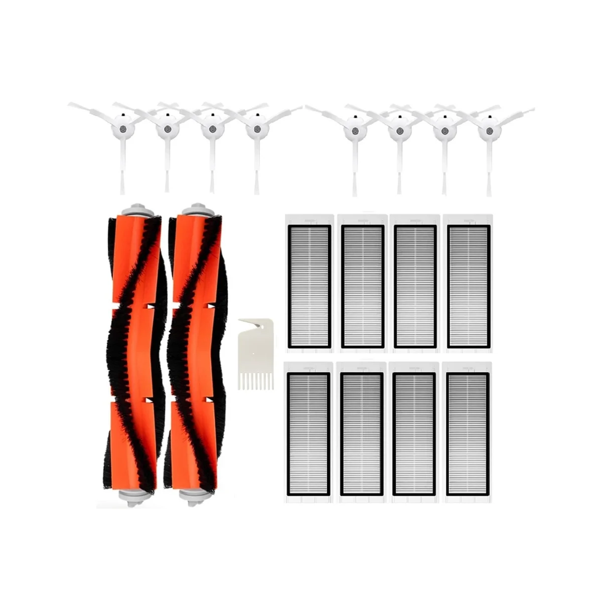 

19PCS for Mi Robot Vacuum Cleaner 1/1S S4 S5 S50 S51 Max SDJQR01RR SDJQR02RR SDJQR03RR Accessories Kit