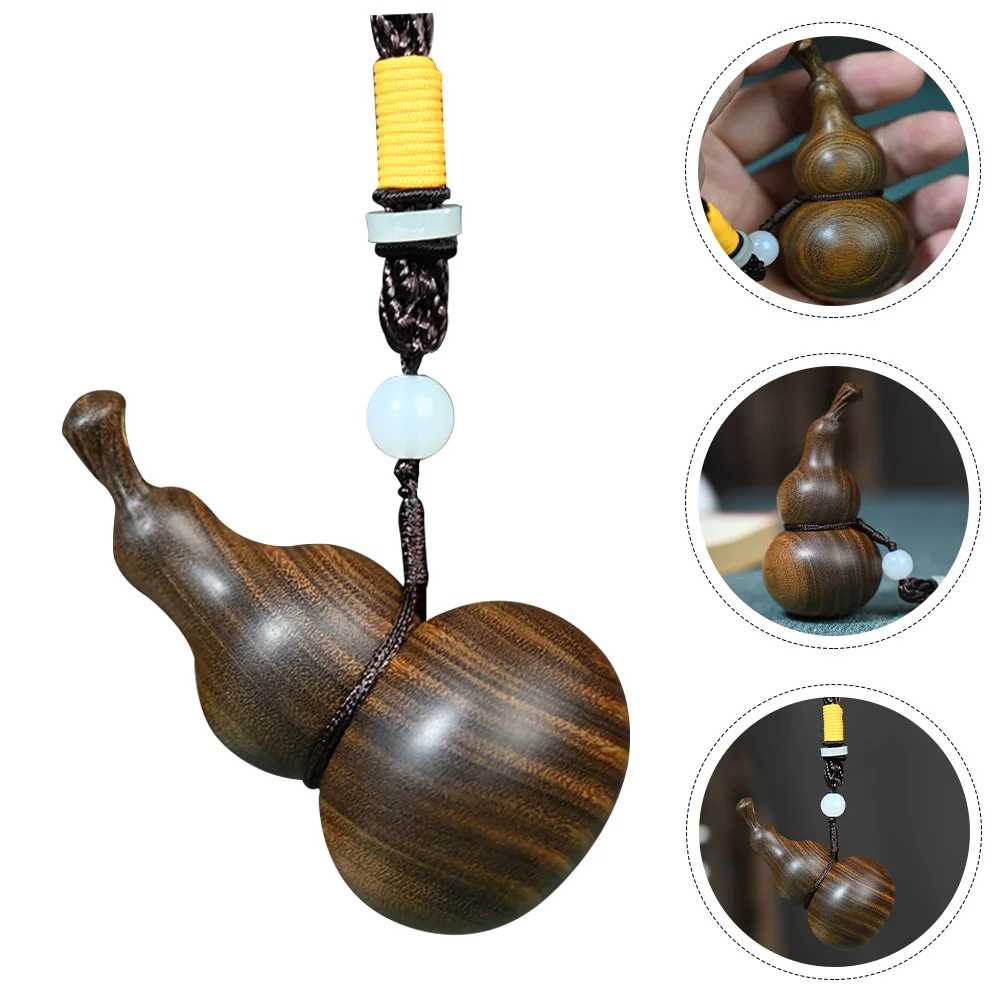 

Gourd Ornament Pendant Charm Lou Wu Keychain Fortune Desktop Decor Hu Lu Gifts Figure Housewarming Statue Calabash Accessories