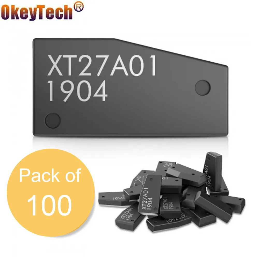 

Xhorse VVDI Super Transponder Chip XT27A01 XT27A66 100PCS/Lot For ID46/40/43/4D/8C/8A/T3/47 For VVDI2 Key TooL/Mini Key Tool