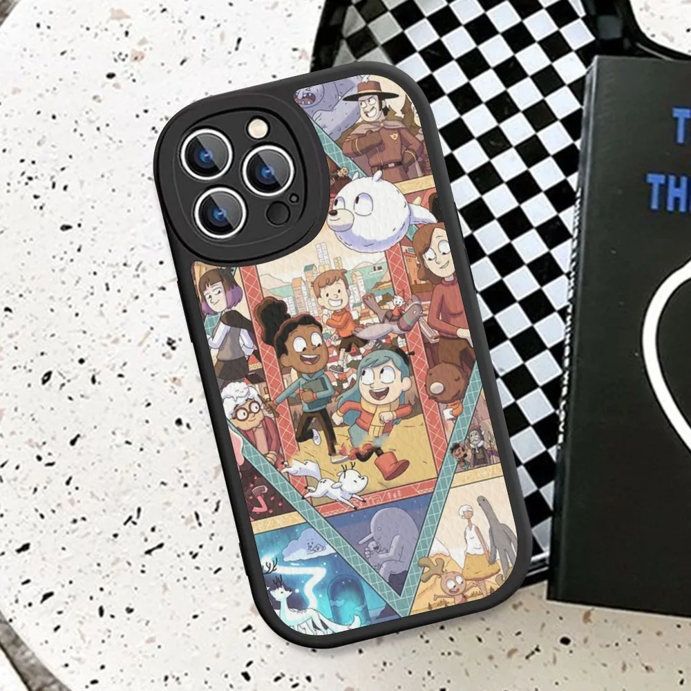 Cartoon H-Hilda Phone Case Hard Leather For IPhone 16 15 14 13 12 Mini 11 Pro Max Xs X Xr 7 8 Plus Fundas