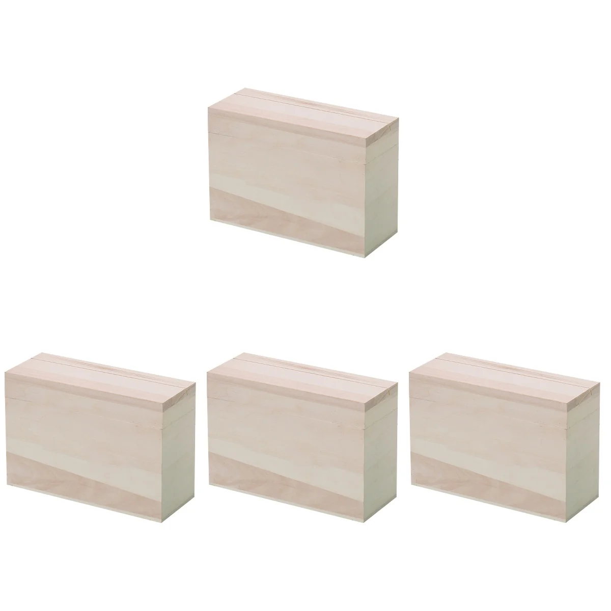 

4pcs Kitchen Recipe Holder Box Home Storage Box Kitchen Menu Storage Holder
