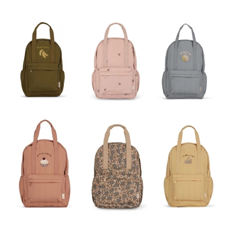 

2022 New Children Backpack Kids Schoolbag Toddler Kindergarten Backpack Vintage Boys Girls School Bags Baby Diaper Mommy Bag