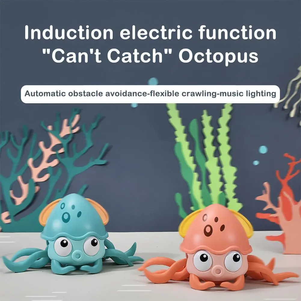 

Electric Octopus Toys Baby Bath Octopus Toys Toddler Pool Floating Water Cartoon Animal Octopus Cute Toy