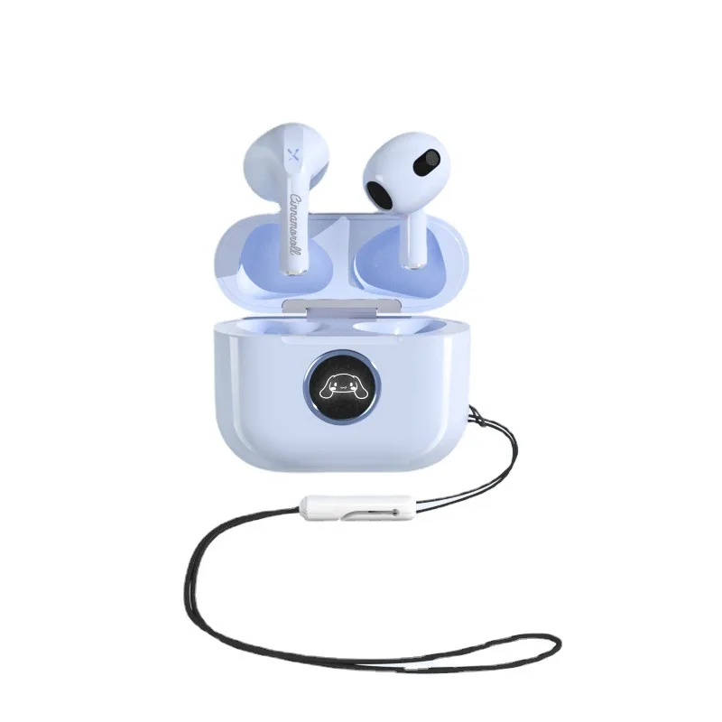 

Sanrio Kawaii PC Kuromi My Melody Cinnamoroll Double-sided Stereo In-ear Bluetooth Headphones Long Standby Only Reduces Noise