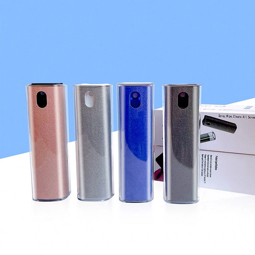 

Portable Mobile Phone Screen Cleaning Spray Bottle Microfiber Cloth Instantly Clean Screen TV Shell Mobile Screen Cleaner