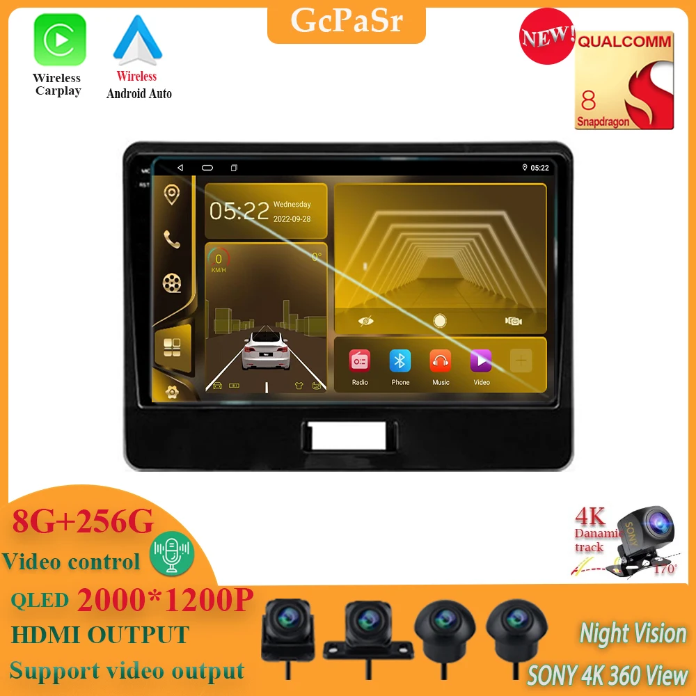 

Android 13 Qualcomm Snapdrag For Suzuki Wagon R 6 VI 2017 - 2021 Multimedia Player GPS Navigation 5G Wifi BT No 2din DVD Screen