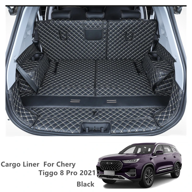 Коврики для багажника Chery Tiggo 8 Pro 2021 7 сидений водонепроницаемые прочные