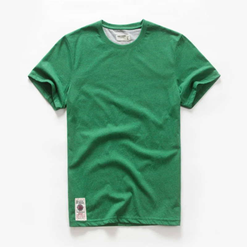 

Men's T-shirt Cotton T Shirt Causal Solid Color Basic Tshirt Male High Quality Classical Tops Y2k T Shirt Man Oversized T-shirt