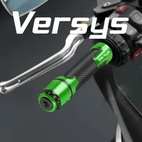 motorcycle aluminium grips hand pedal bike scooter handlebar for kawasaki versys 650cc 1000 300x versys x 250 300 accessories