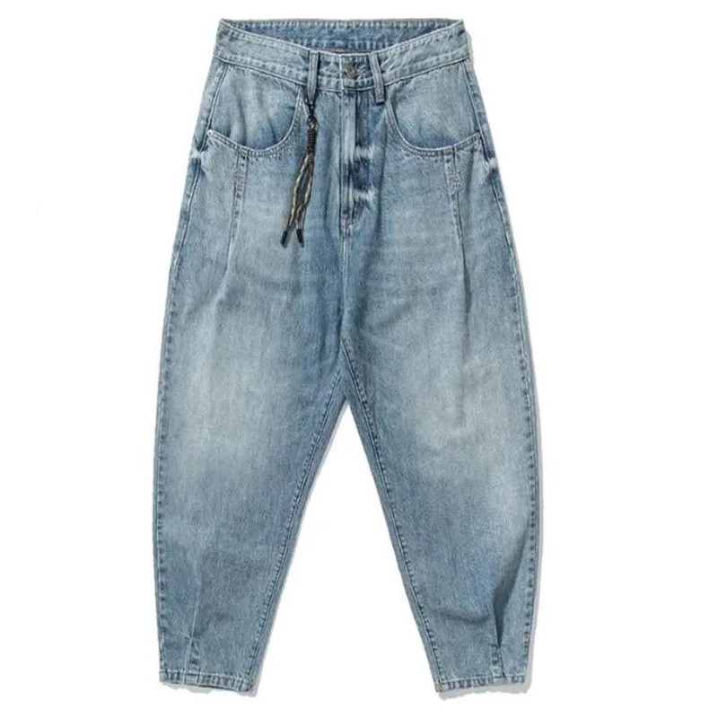

New Men Jeans Fashion Denim Pants Plus Size Loose Popular Straight Jean Trousers Male Man Mens Cowboy Clothing