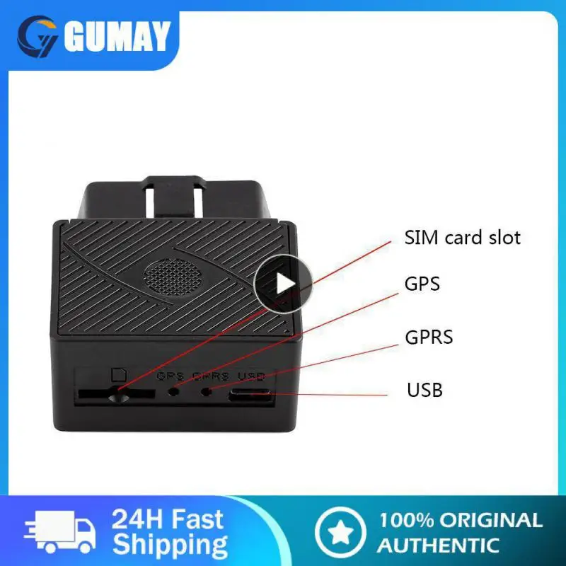 

OBD II Realtime GPS Tracker 16PIN OBD Mini Plug Play Car GSM OBD2 Tracking Device OBD II GPS Locator With Software/APP