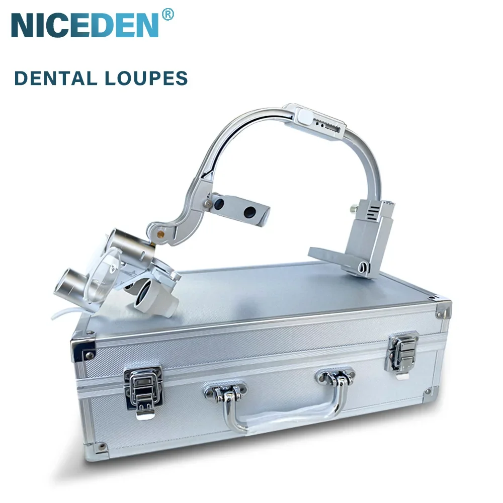 2 5X 3 Dr.kim Den tal светодиодный головной светильник для увеличения бинокулярные лупы 5