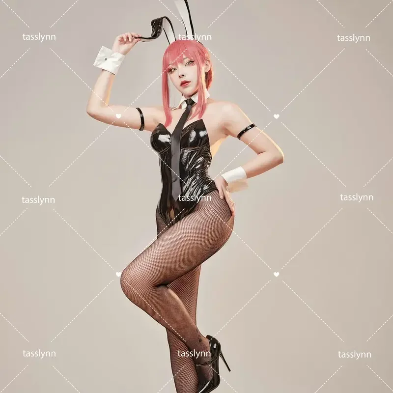 Костюм для косплея power bunny girl костюм маленького кролика женский черный на