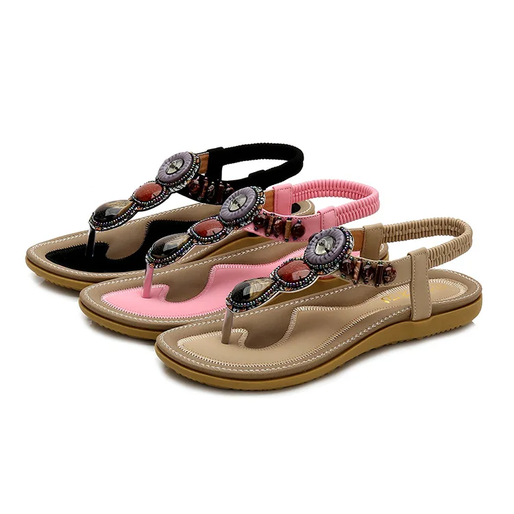 Шлепанцы женские на платформе с открытым носком без каблука