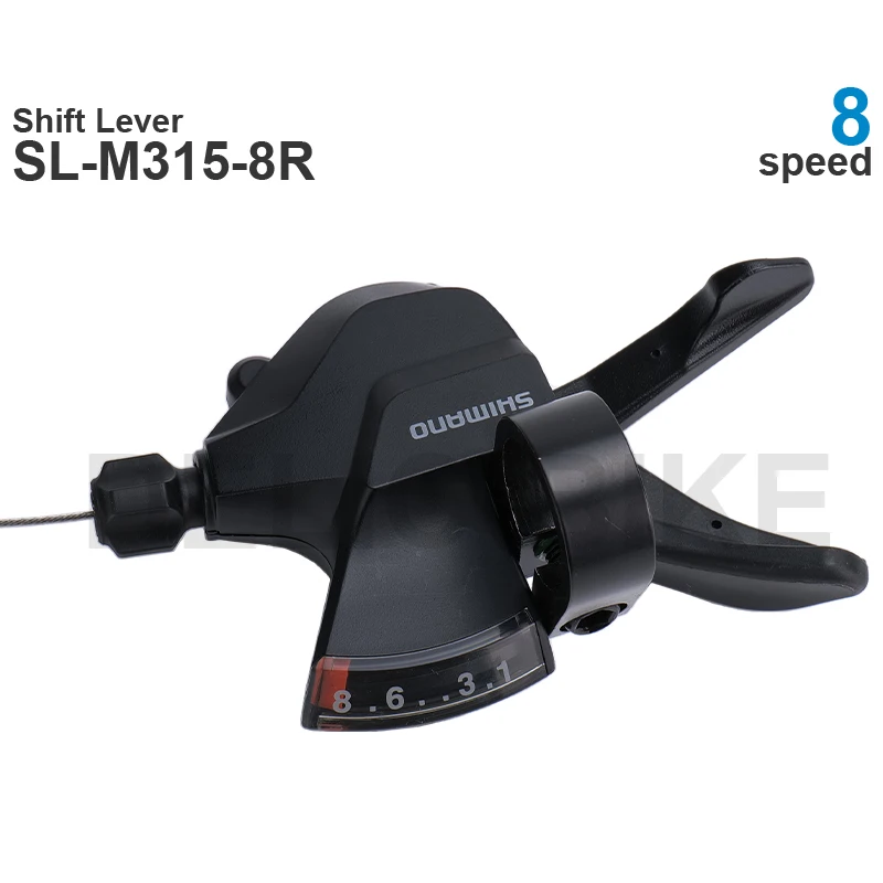 

SHIMANO M315 рычаг переключения передач, фотосессия, задняя левая и правая рукоятка, рычаг переключения передач 2/3x 8 скоростей, оригинальные детали