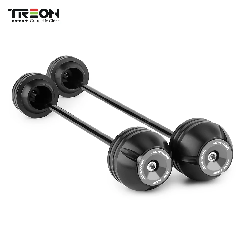 

Для Kawasaki ZX-10R ZX10R 2008 2009 2010 2011 2012 2013 2014 2015 мотоциклетные Передние Задние слайдеры осей защита колеса