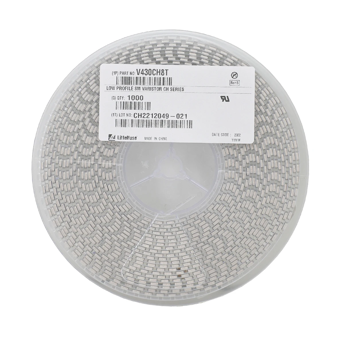 10 шт. оригинал серия CH 369VDC 275VRMS 710V Clamp 250A 80pF Варистор поверхностного монтажа 430V