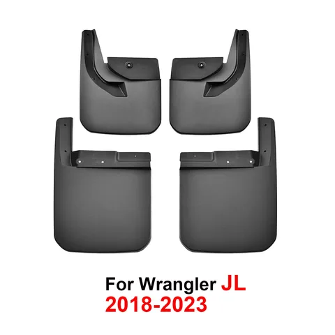 Автомобильная брызговик Передняя Задняя брызговика протектор для Jeep Wrangler JL Гладиатор JT 2018-2023 крыло Авто Брызговики