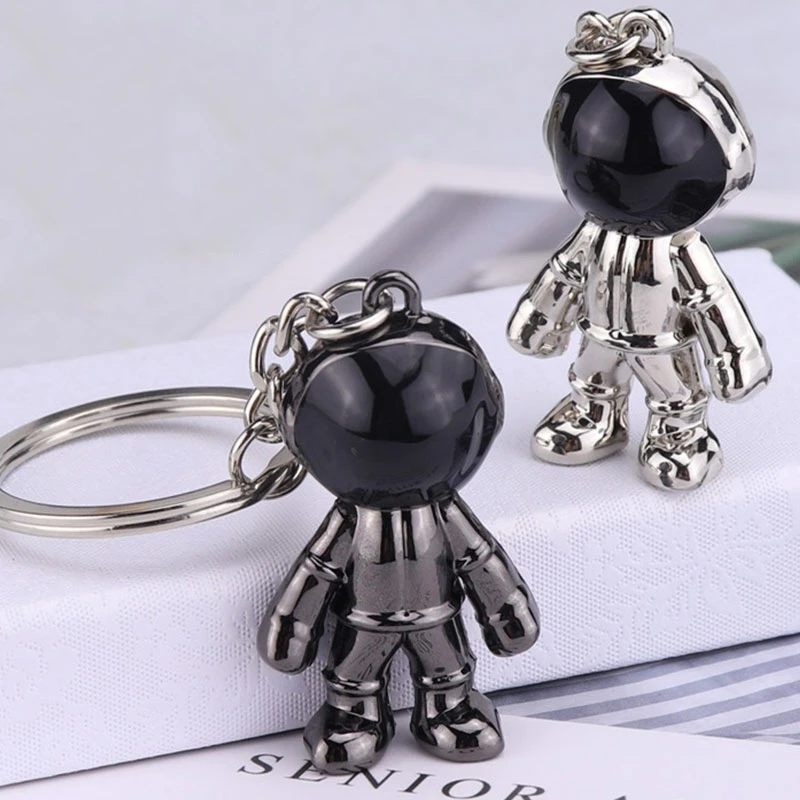 

New 24Pcs 3D Astronaut Keychain Spaceman Key Chain Three-dimensional Car Keychain Student Birthday Gift