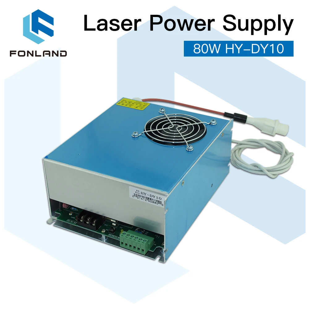 FONLAND DY10 CO2 Laser Power Supply For RECI W1/Z1/S1 CO2 Laser Tube Engraving / Cutting Machine DY Series