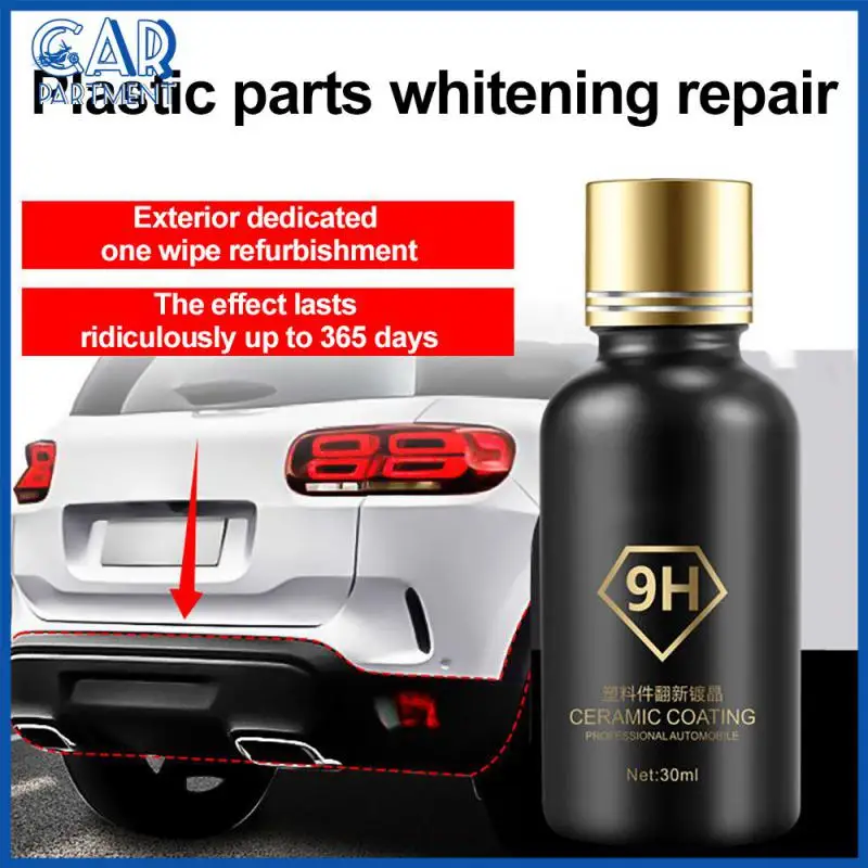 

Fast Effect Refurbishment Repair Agent Coating 30ml Longer Lasting Plastic Cleaner For Auto Plastic Parts Door Panel Dashboard
