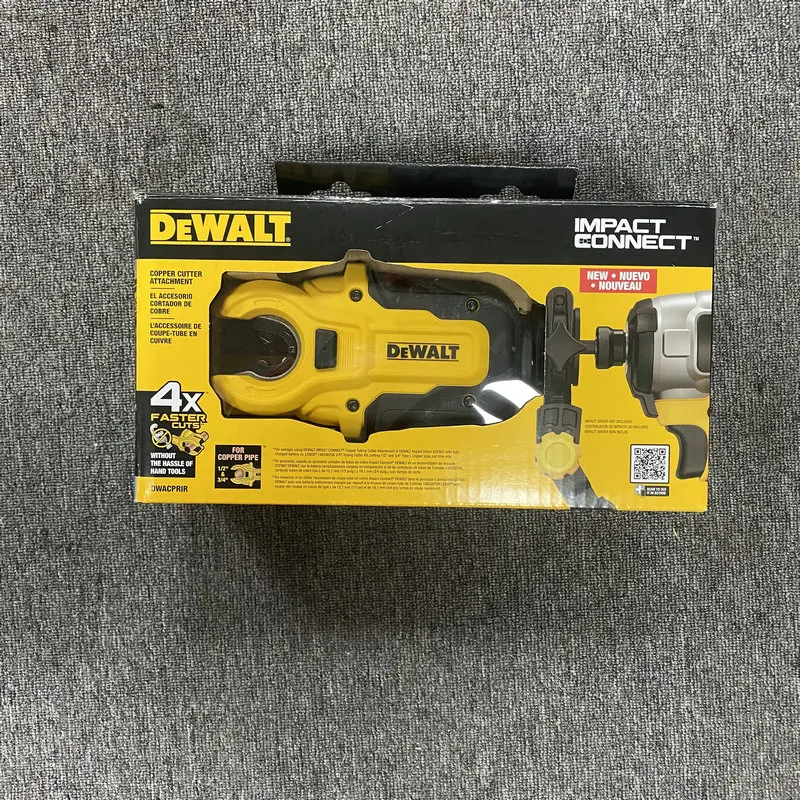

DEWALT DWACPRIR Impact Ready Copper Tubing Cutter Attachment with Brace Bracket Faster Metal Cutting Power Tools Accessories