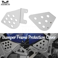 xrv 750 africa twin motorcycle bumper frame protection cover cnc frame guard for honda xrv750 africatwin 1993 2002 1994 1995