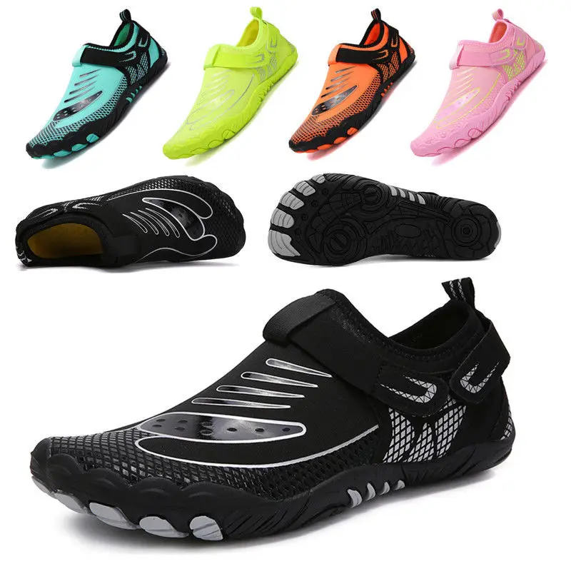 

JIEMIAO Men Women Trekking Hiking Shoes Breathable Aqua Shoes Rubber Upstream Shoes Men Sneakers Outdoor Trail Sports Size 35-46