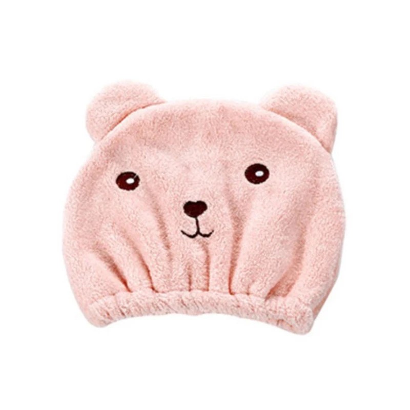 Шапочка для сухих волос женщин быстросохнущее впитывающее толстое полотенце из