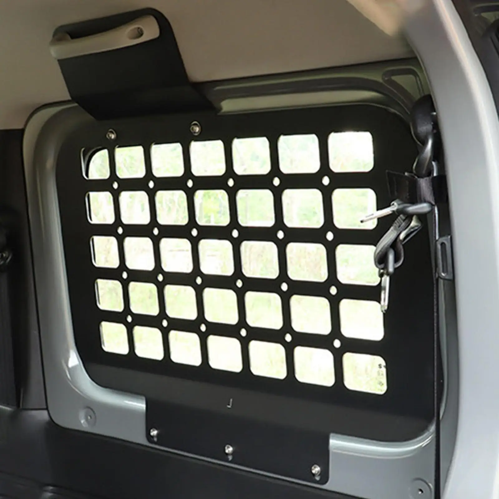 2x боковые стеллажи для хранения на заднем окне многофункциональная стойка